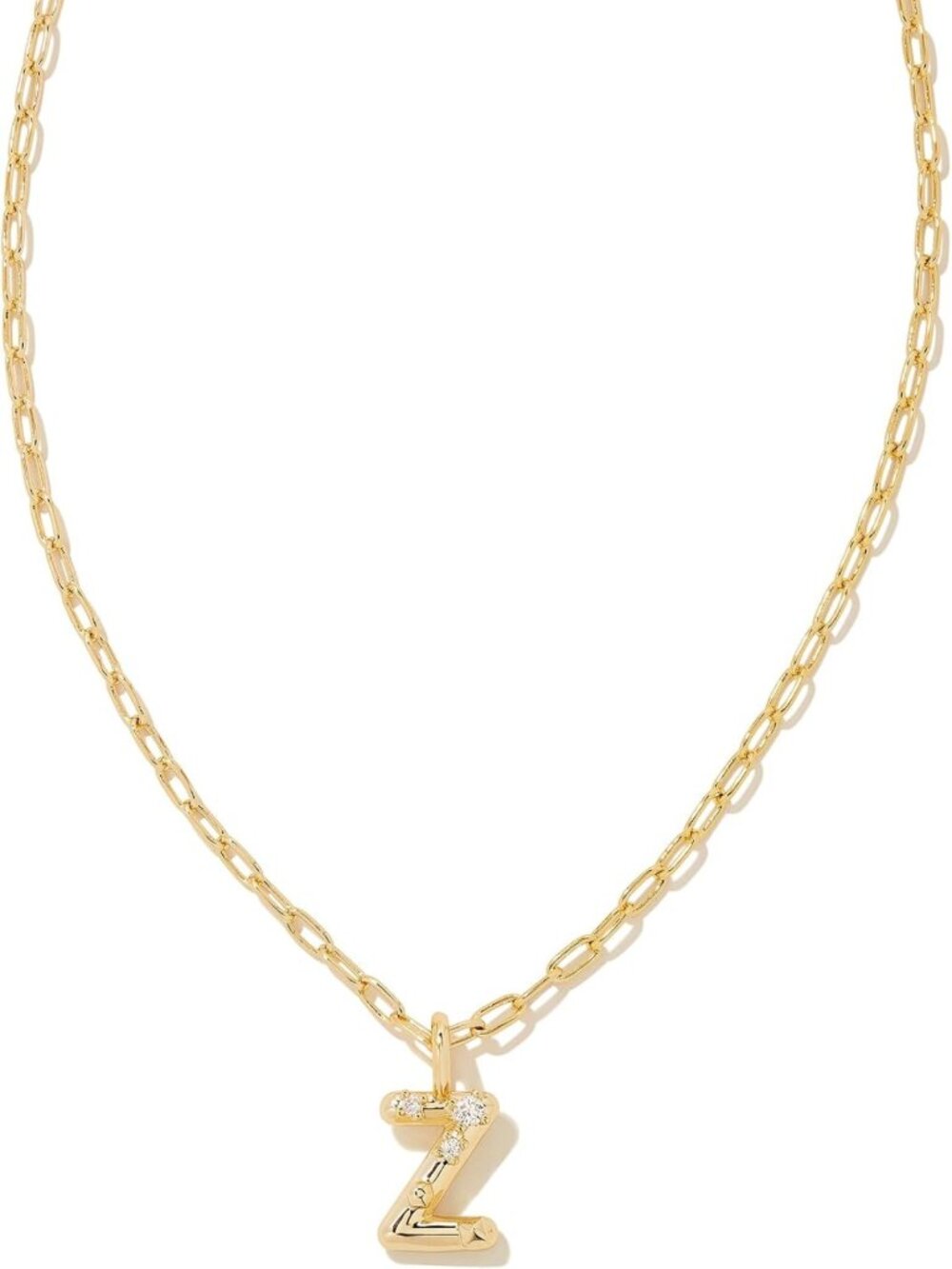 Crystal Letter Pendant Necklace - Stylish Fashion Jewelry for Women